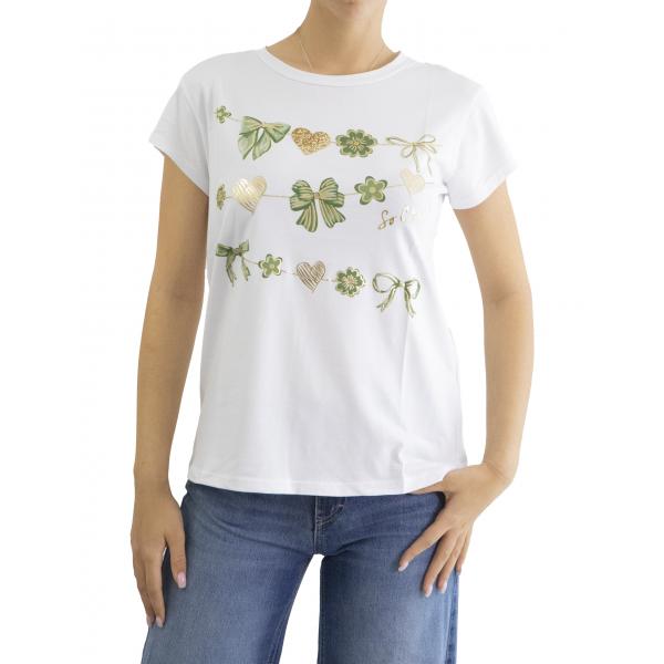 t shirt con fiocchi 